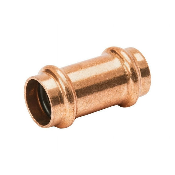 Mueller Streamline Copper Coupling Press Fitting - 0.75 Press x 0.75 In.