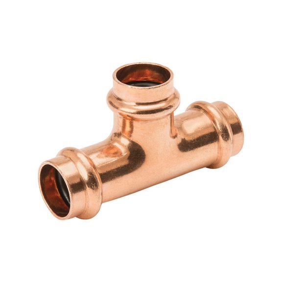 NIBCO Copper Tee Fitting - Plumber Copper Tee - 1 Piece, 0.5 In. D