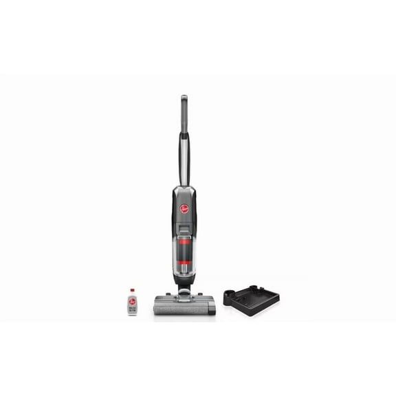 Streamline Corded Wet/Dry Hard Floor Cleaner and Vacuum Cleaner with Self Cleaning System for Sealed Hard Floors, Black