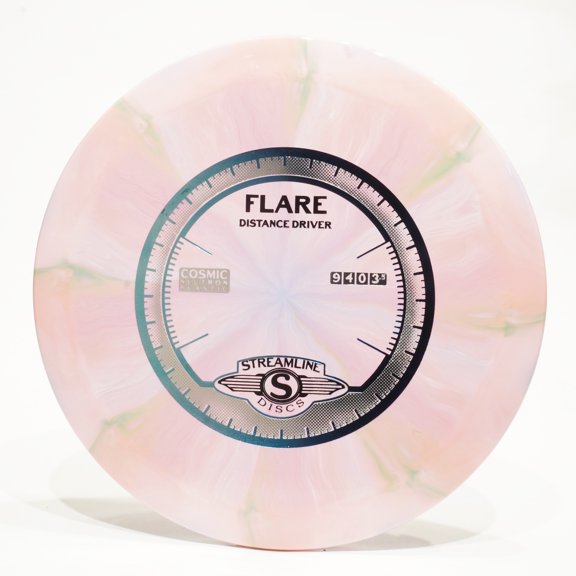 Streamline Cosmic Neutron Flare Disc Golf Fairway Driver, Pick Your Disc 175g Pink-5
