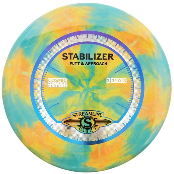 Streamline Cosmic Neutron Stabilizer Putter Golf Disc [Colors may vary]