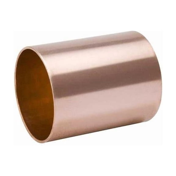 Streamline Coupling,Dimple Stop,Wrot Copper,3/4" W 10146