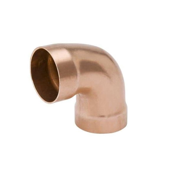 Streamline DWV Elbow,90 Deg.,Wrot Copper,2",CxC W 07403
