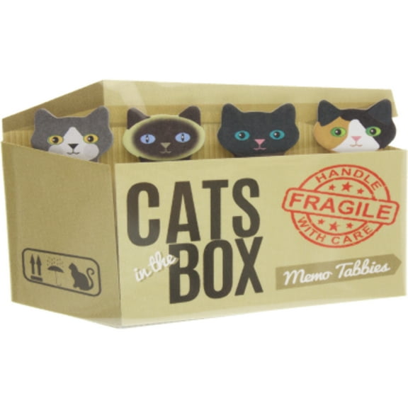 Streamline Imagined Cats in the Box Memo Tabs