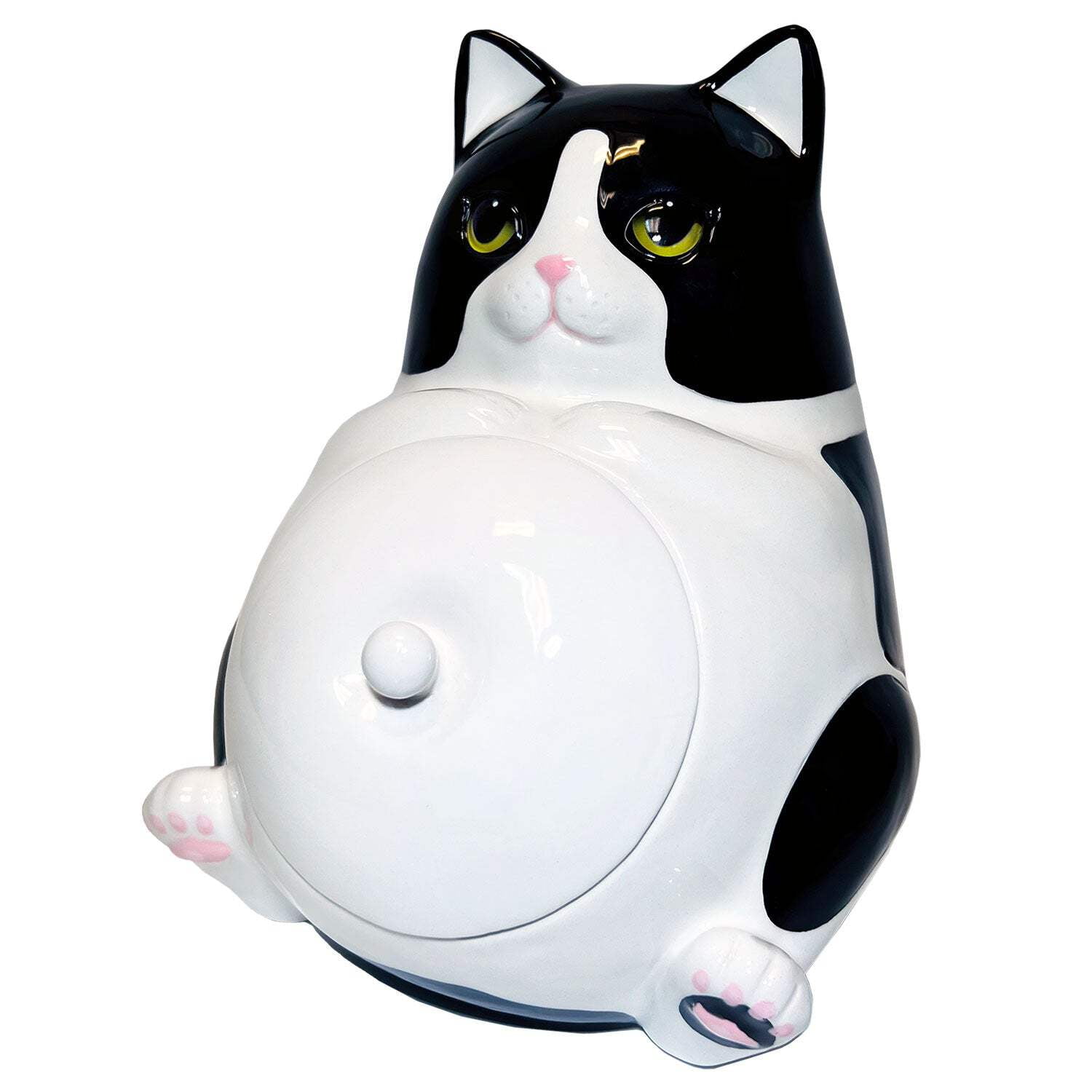 Streamline Imagined Fat Cat Cookie Jar