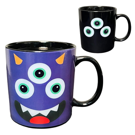 Streamline Imagined Monster Heat Reveal Mug - Purple