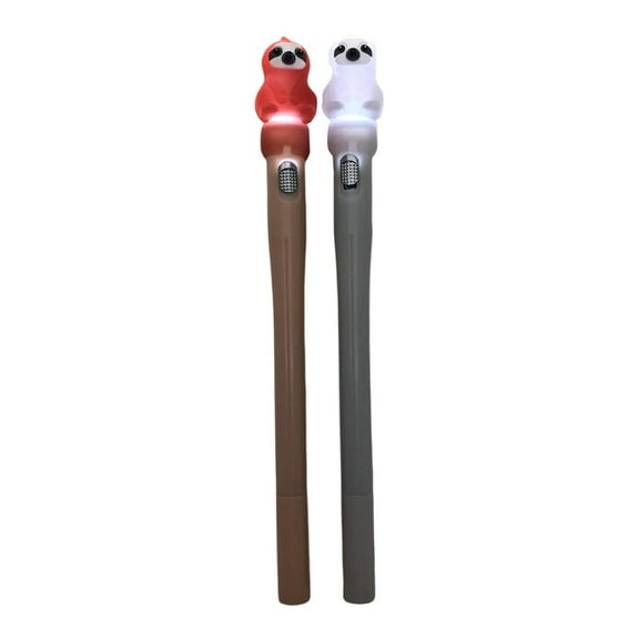 Streamline Imagined Sloth LED Light Up Pen, 2 Pack