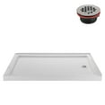 thumbnail image 1 of Streamline NT-264-60WH-RH 60 in. x 36 in. Corner Acrylic Shower Base in Glossy White with Right Hand Drain, ABS Drain Included, 1 of 16