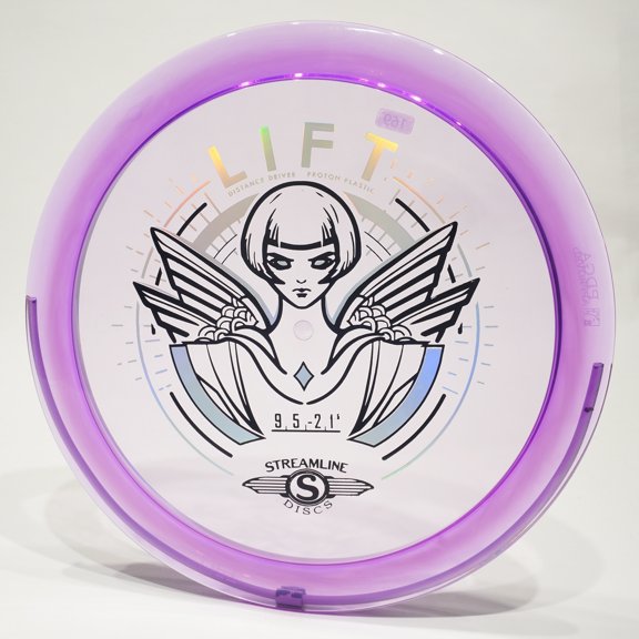 Streamline Proton Lift Disc Golf Distance Driver, Pick Color/Weight [Stamp & Exact Color May Vary] Purple 170-175g