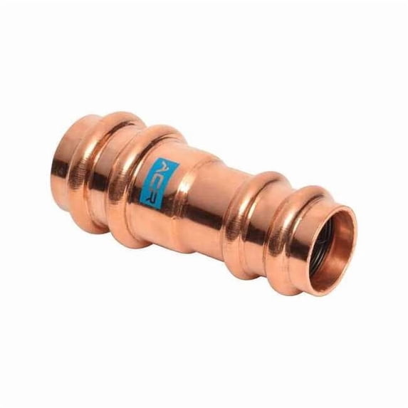 Streamline Strt, Copper, Press-fit 5/8", 1/2" RP01023