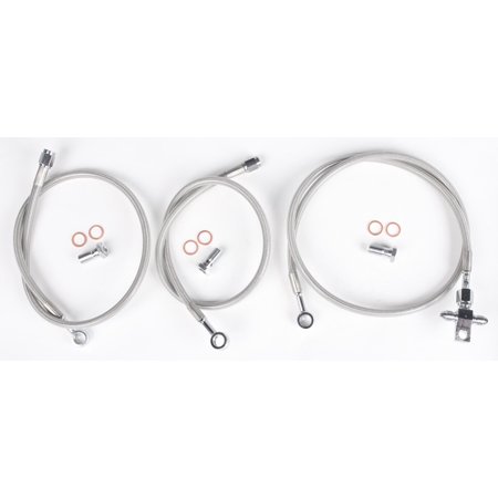 Streamline TRX450-F 3-Line Brake Line Kit - Standard