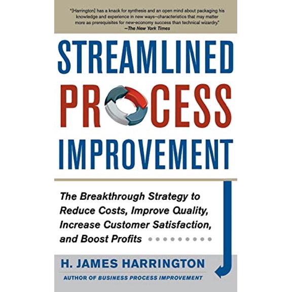 Pre-Owned Streamlined Process Improvement (Hardcover) by H James Harrington