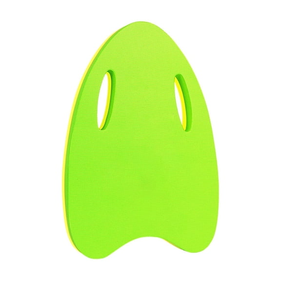 Streamlined Swim Training Kickboard, Dual Handle Hole Flotation Board for Men Women, Adult Unisex Aquatic Exercise Float, Premium 1.1 Inch Thick Heavy Duty Pool Supply