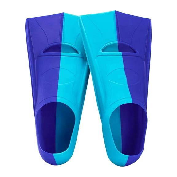 Streamlined Swimming Fins,Training Short Flippers,Silicone Swimming Flippers for Kids Adults Men and Women for Swimming Snorkeling and Diving