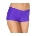 thumbnail image 1 of Strecth booty shorts 121-PURPLE, 1 of 1