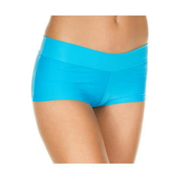 Strecth booty shorts 121-TURQUOISE