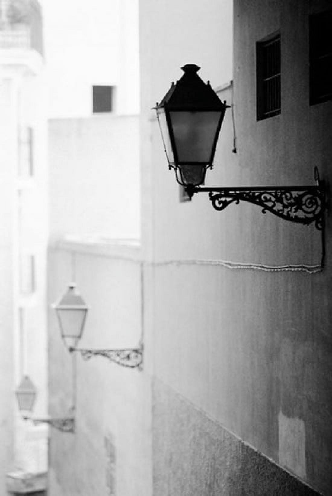 Streelights Palma Mallorca Spain Canvas Art - Walter Bibikow DanitaDelimont (18 x 24)