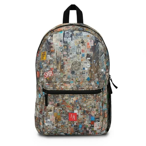 Street Art Collage - Backpack