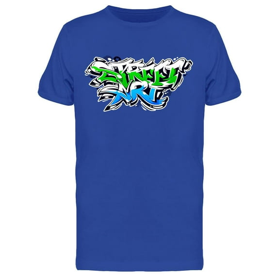 Street Art Graffiti T-Shirt Men -Image by Shutterstock, Male XX-Large