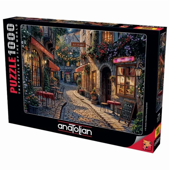 Street Bars - 1000 Piece Jigsaw Puzzle by Anatolian