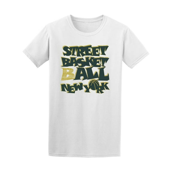 Street Basketball New York T-Shirt Men -Image by Shutterstock, Male XX-Large