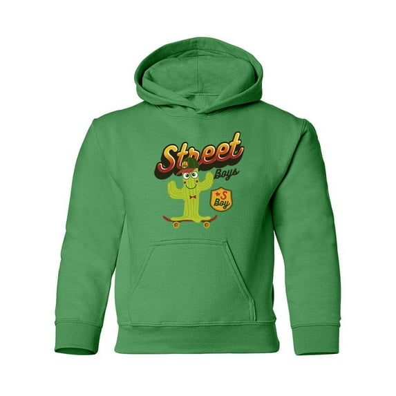 Street Boys Cactus Hoodie Juniors -Image by Shutterstock, Small