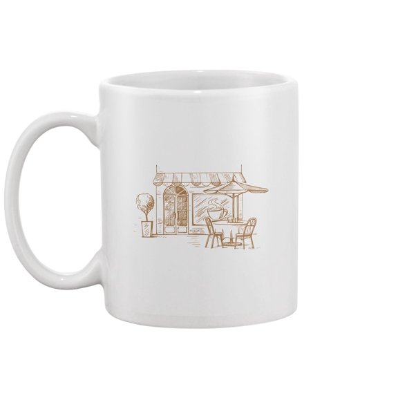Street Cafe Mug -Image by Shutterstock
