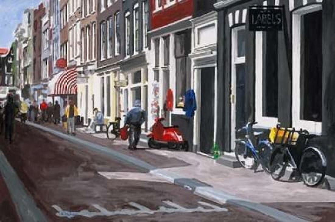 Street Canvas Art - HJ Hofstra (12 x 18)