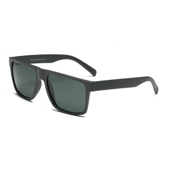 Street Casual Polarized Sunglasses - Retro Plated Accents Enhance Street Charm
