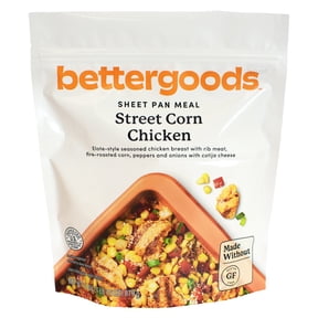 bettergoods Street Corn Chicken Sheet Pan Meal, 31 oz (Frozen)