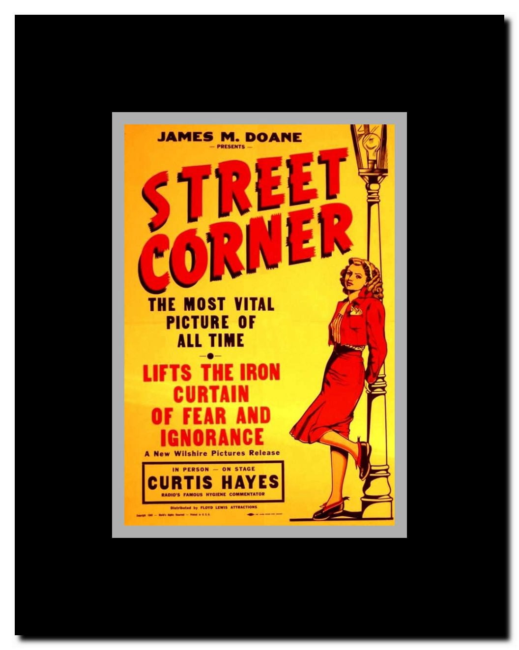 Street Corner Framed Movie Poster