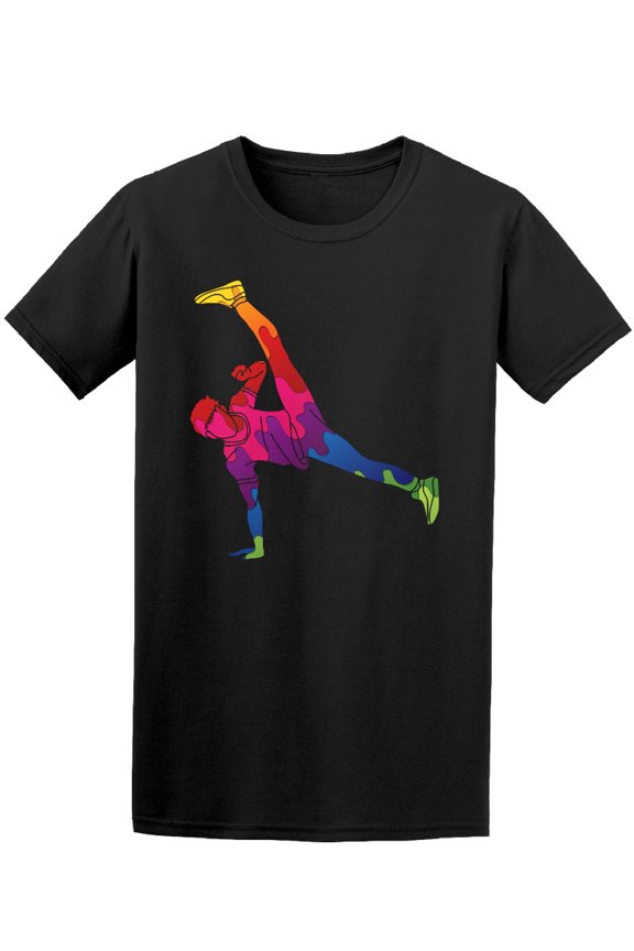 Street Dance, B Boys Dance T-Shirt Men -Image by Shutterstock, Male 3X-Large
