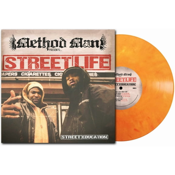 Method Man - Street Education 20th Anniversary Edition - Limited Deluxe Edition Orange Marble Vinyl - Music & Performance