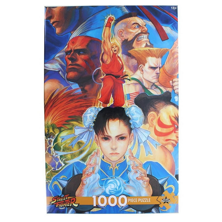 ストリートファイター2 パズル　1000ピース Amazon.com: Street Fighter Collage Jigsaw Puzzles 1000