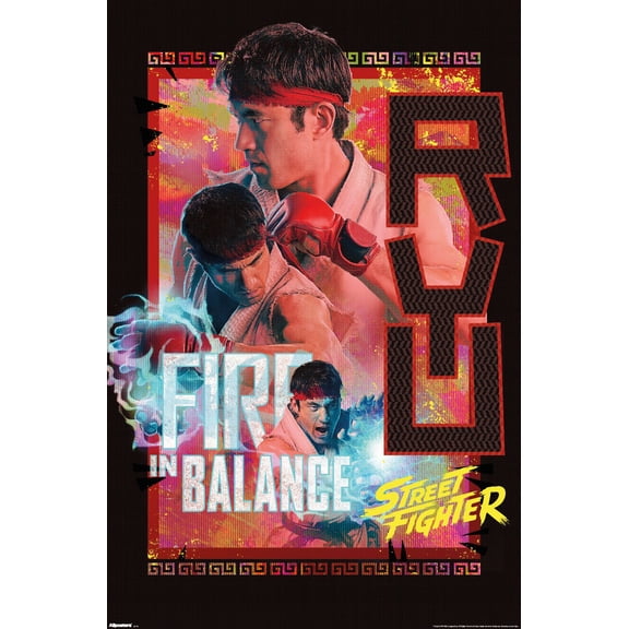 Street Fighter (2026) - Ryu Wall Poster, 14.725" x 22.375"