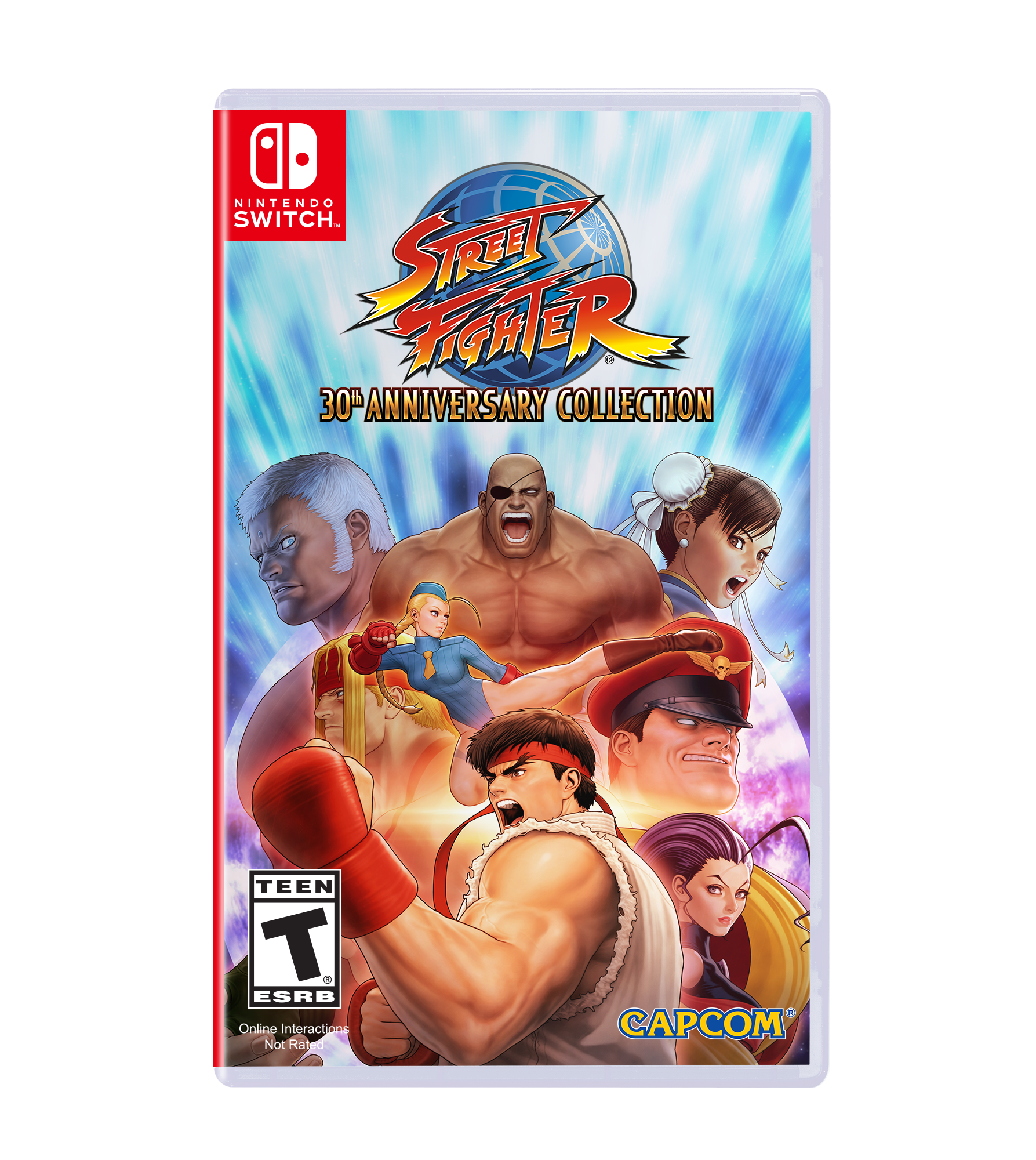 Nintendo Street Fighter 30Th Anniversary Games