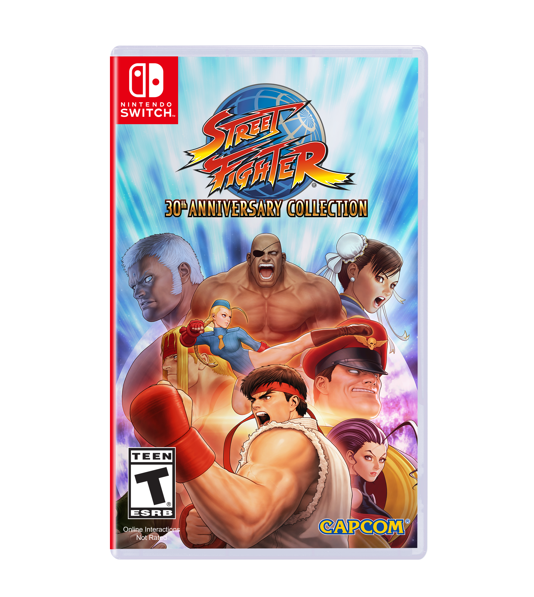 Street Fighter: 30th Anniversary Collection, Capcom, Nintendo Switch, [Physical], 013388410033 - image 1 of 14