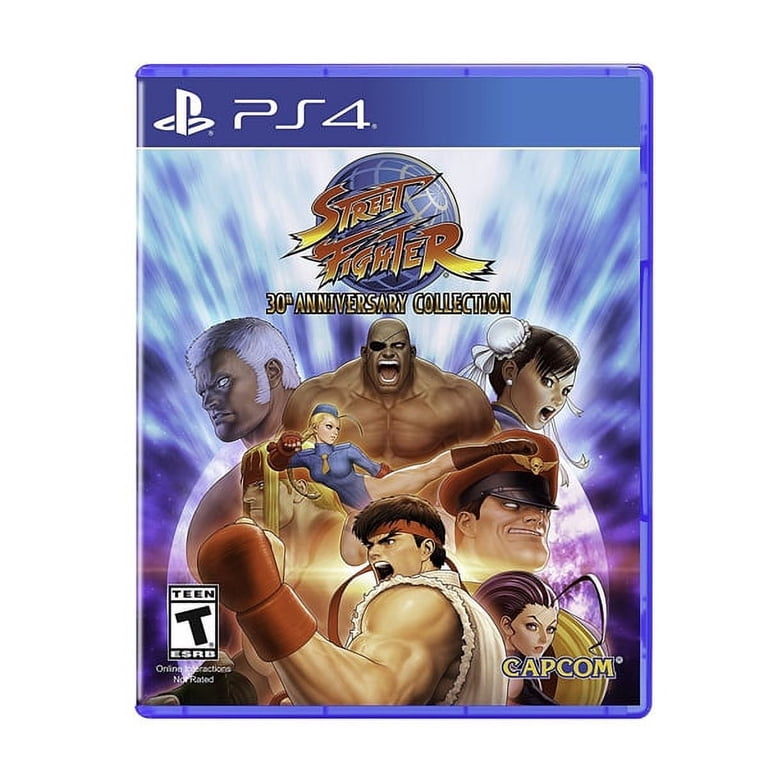 Capcom, Street Fighter 30th Anniversary Collection, PlayStation 4