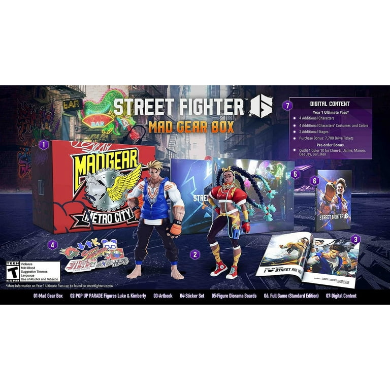 Street Fighter 6 PS5 Collector's Edition - New Modern Teen
