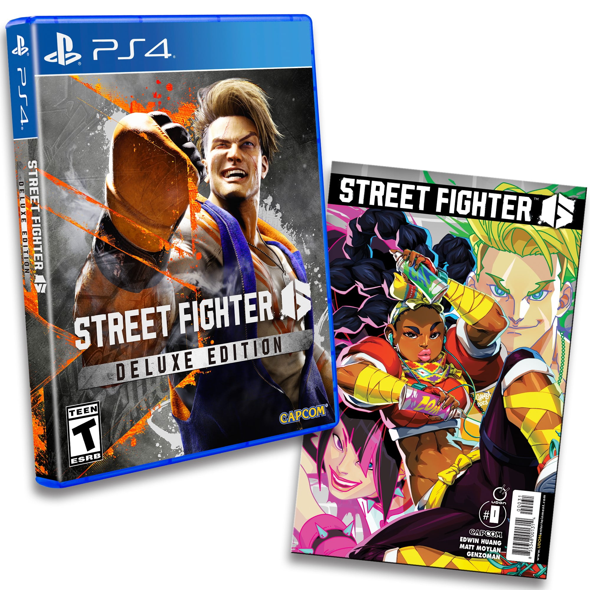  Street Fighter 6 Deluxe Edition - PS4 : Everything Else