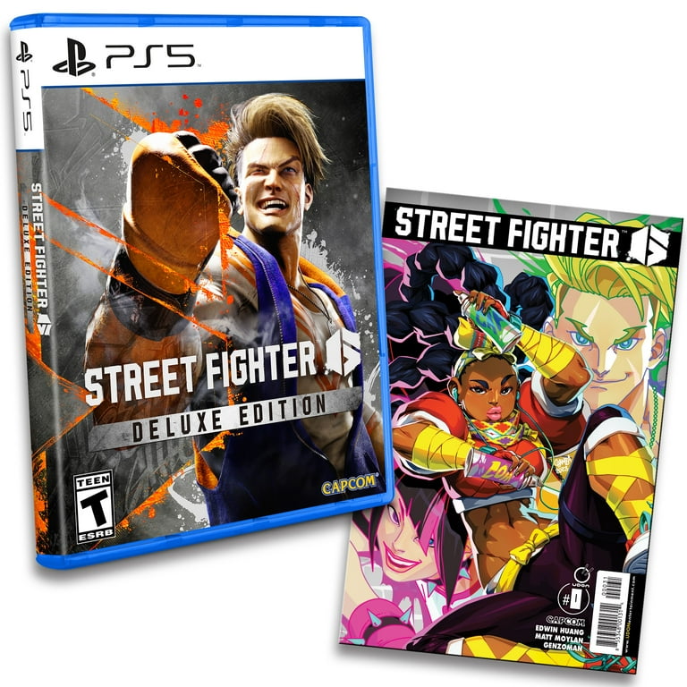 Street Fighter 6 Deluxe Edition with Free Udon Comic, PlayStation 5 