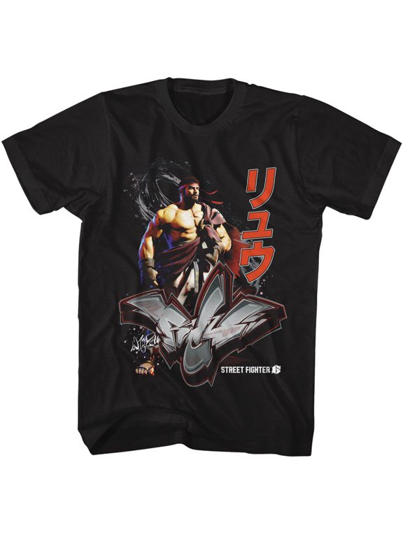 Street Fighter 6 Ryu Graffiti Men's T Shirt
