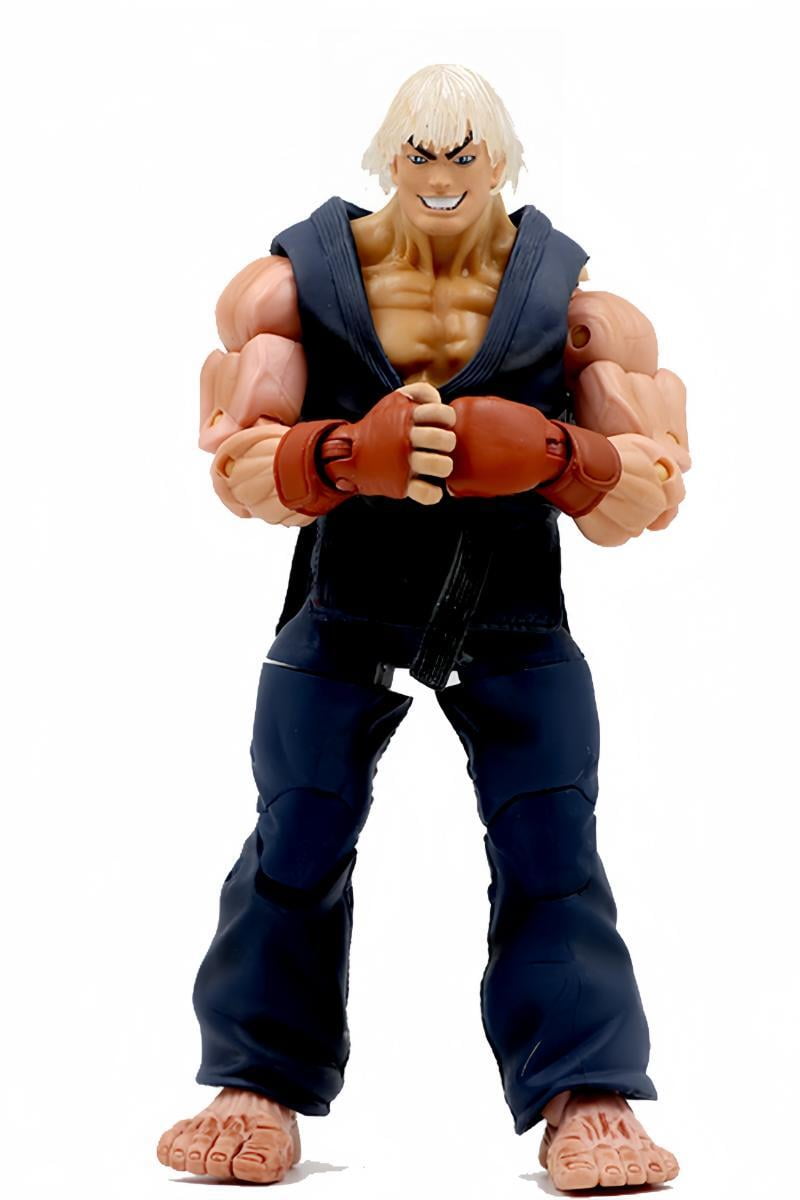 Street - Fighter 7" Ken Figure Action Figure, Toys for Fans (Blue)