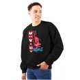 thumbnail image 1 of Street Fighter 90s Arcade Gamer Ryu Sweatshirt for Men or Women Brisco Brands M, 1 of 6