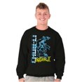 thumbnail image 1 of Street Fighter 90s Gamer Chun-Li Sweatshirt for Men or Women Brisco Brands S, 1 of 5