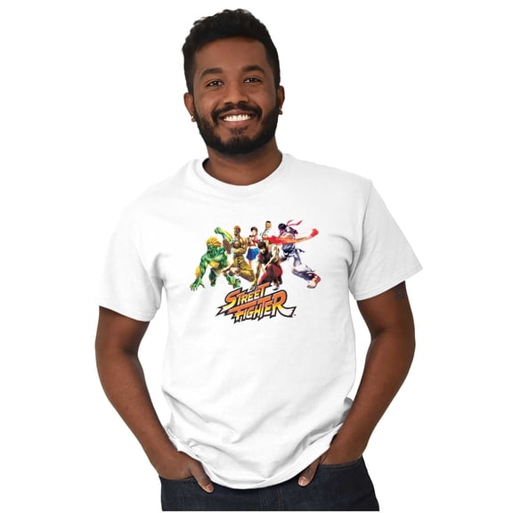 Street Fighter 90s Retro Arcade Gamer Men's Graphic T Shirt Tees Brisco Brands M