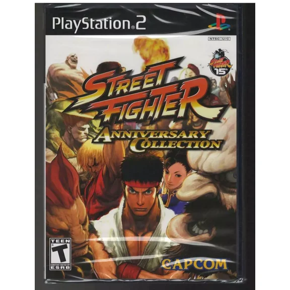 Street Fighter Anniversary Collection PS2 (Brand New Factory Sealed US Version)