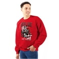 thumbnail image 1 of Street Fighter Balrog Never Quit Men Big & Tall Sweatshirt Brisco Brands 3X, 1 of 5