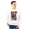 thumbnail image 1 of Street Fighter Balrog Never Quit Men's Crewneck Sweatshirt Brisco Brands S, 1 of 6