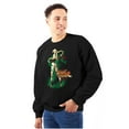 thumbnail image 1 of Street Fighter Cammy 90s Video Gamer Sweatshirt for Men or Women Brisco Brands S, 1 of 6